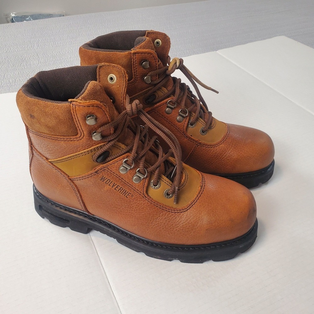 Wolverine Floorhand Steel Toe Work Boots Mens 10M Brown Leather W04013 EH - Picture 14 of 14